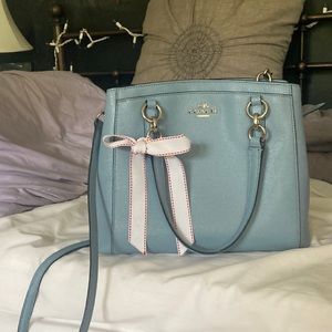 Blue Coach Crossbody Purse